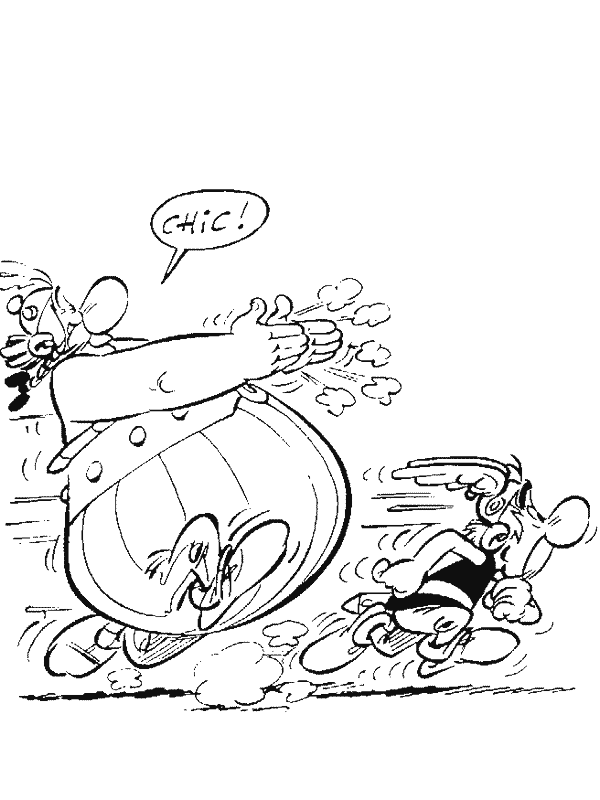 asterix  obelix ausmalbilder  malvorlagen animierte