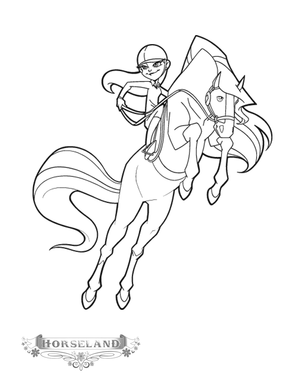 animiertes-horseland-ausmalbild-malvorlage-bild-0006