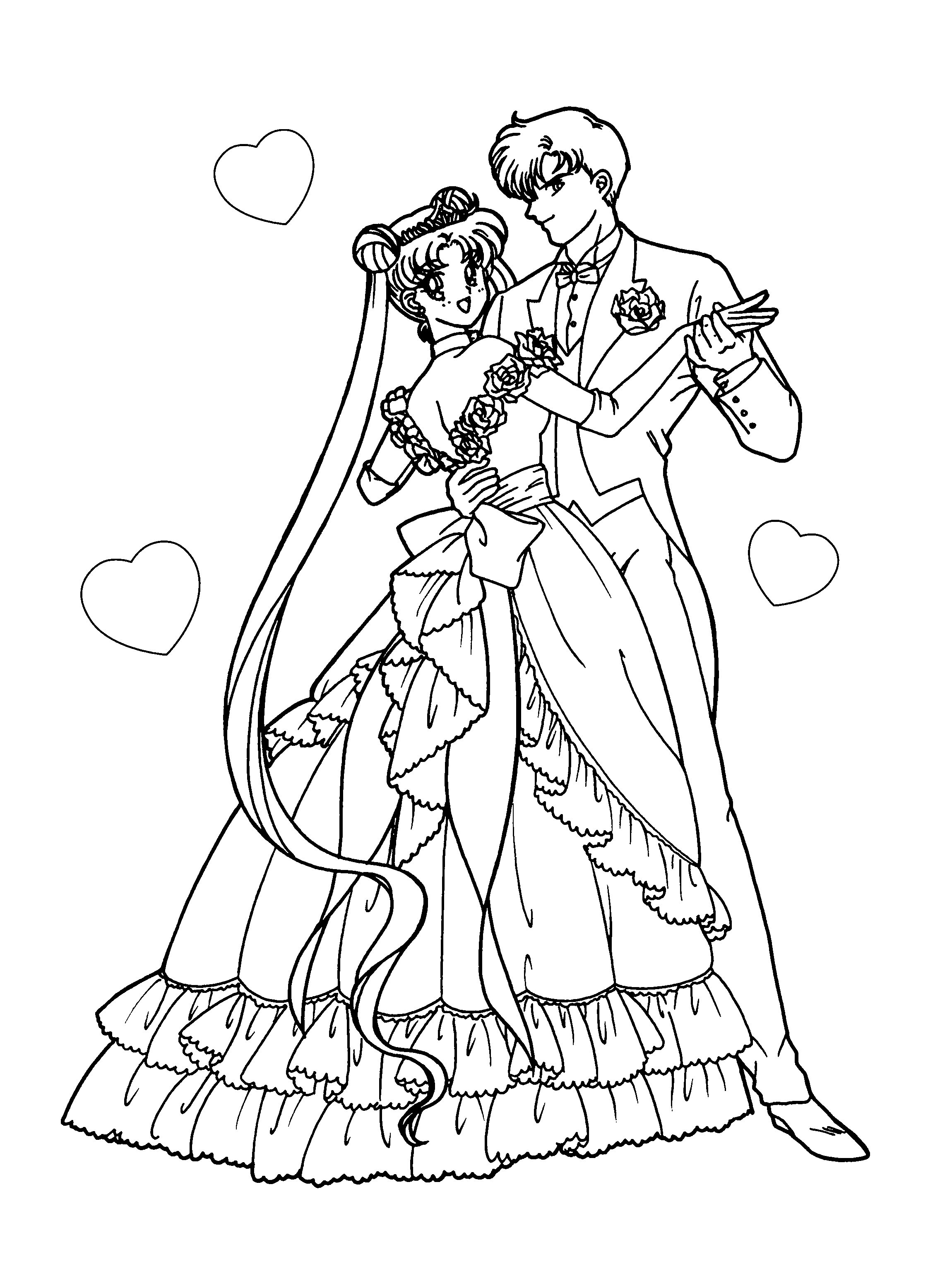 Sailor Moon Ausmalbilder &amp; Malvorlagen: Animierte Bilder, Gifs