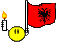 animiertes-albanien-fahne-flagge-bild-0003